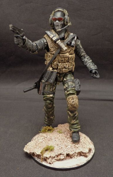 Illustration for article titled Call Of Duty Ghosts: Custom Action Figures
